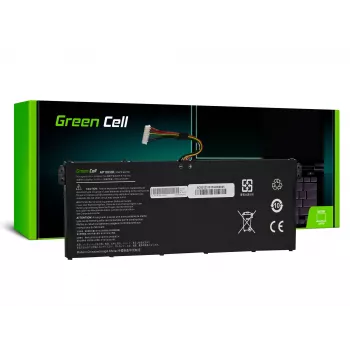 Bateria do laptopa zielony Cell do ASUS A555 F555 K555 R556 X555, LiPo 4000 mAh, 7,6 V, 4 ogniwa, czarna