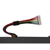Bateria do laptopa zielony Cell do ASUS A555 F555 K555 R556 X555, LiPo 4000 mAh, 7,6 V, 4 ogniwa, czarna