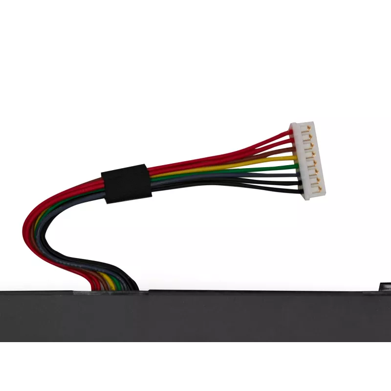Bateria do laptopa zielony Cell do ASUS A555 F555 K555 R556 X555, LiPo 4000 mAh, 7,6 V, 4 ogniwa, czarna