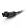 Kabel zasilający do laptopa C2G 1m europejski CEE 7/7 do IEC 60320 C5 250V 3A