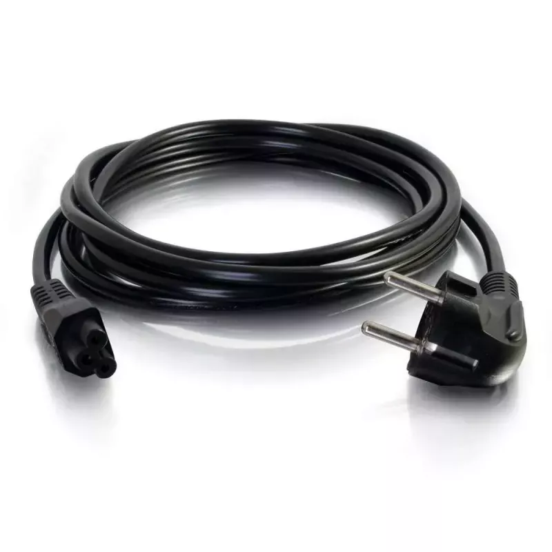 Kabel zasilający do laptopa C2G 1m europejski CEE 7/7 do IEC 60320 C5 250V 3A