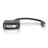 Adapter C2G Mini DisplayPort na DVI 20 cm Thunderbolt na DVI-D Czarny