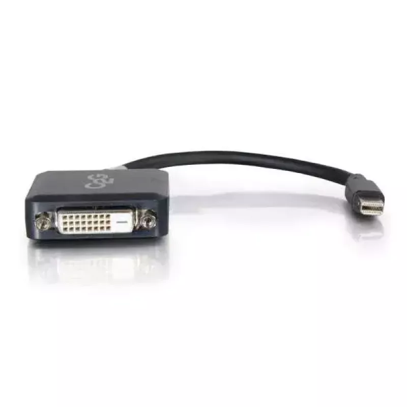 Adapter C2G Mini DisplayPort na DVI 20 cm Thunderbolt na DVI-D Czarny