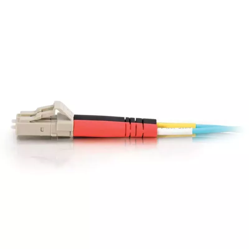 Kabel InfiniBand/światłowodowy C2G 10 m LC OFNR Turkusowy 50 µm Pełny dupleks