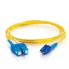 C2G InfiniBand/kabel światłowodowy 2 m LC SC OFNR żółty