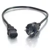 C2G Przewód zasilający 3m 16 AWG IEC320C13 na CEE7/7