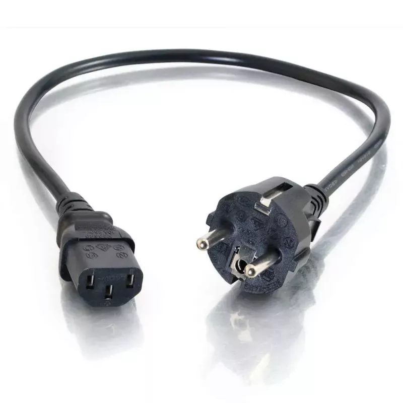 Kabel zasilający C2G 5m Czarny CEE7/7 C13 Coupler 88546