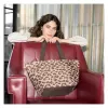 reisenthel Shopping Bag shopper M LEO MACCHIATO Włókno syntetyczne brązowy ZS6048 (ZS6048)