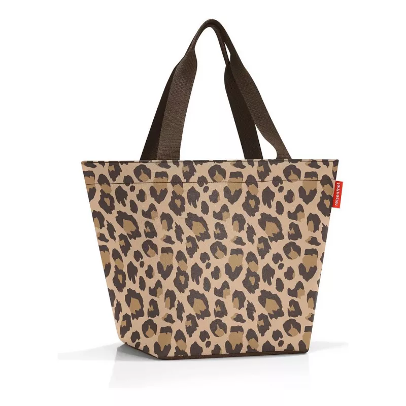 reisenthel Shopping Bag shopper M LEO MACCHIATO Włókno syntetyczne brązowy ZS6048 (ZS6048)