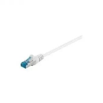Wentronic Goobay CAT 6a kabel krosowy, S/FTP (PiMF), biały, 3 m - LSZH bezhalogenowy, miedź (93790)