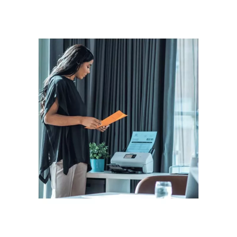 Skaner dokumentów Brother ADS-4550WTC1 z dwustronnym skanowaniem i łącznością bezprzewodową