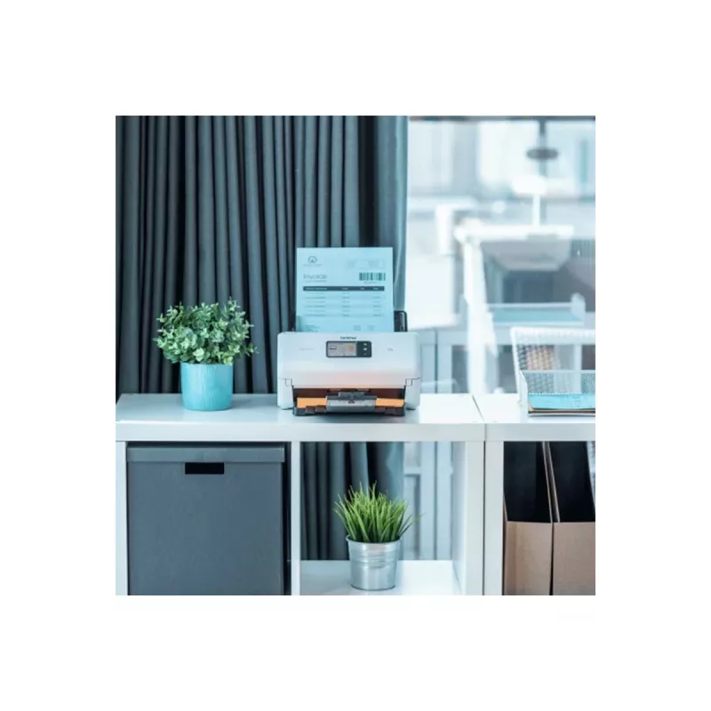 Skaner dokumentów Brother ADS-4550WTC1 z dwustronnym skanowaniem i łącznością bezprzewodową