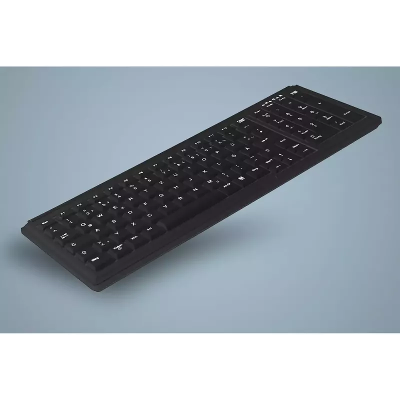 Klawiatura Active Key AK-7000 uniwersalna USB QWERTY US International czarna