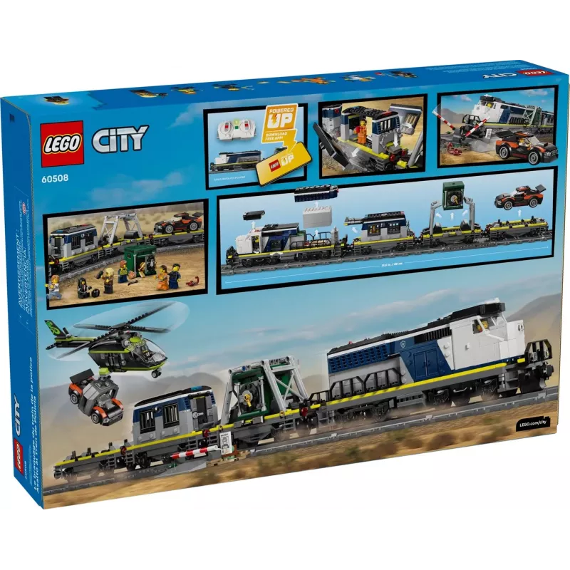 LEGO CITY 60508 Napad na pociąg policyjny