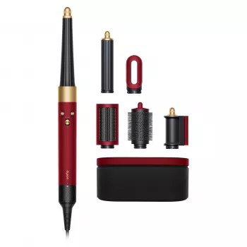 Airwrap i.d. Straight + Wavy Limited Edition, Multistyler czerwony/złoty, Bluetooth