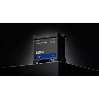 4G LTE Router Teltonika Networks RUT956 (GLOBAL) — Przemysłowy router komórkowy z dwiema kartami SIM i zaawansowaną obsługą sieci