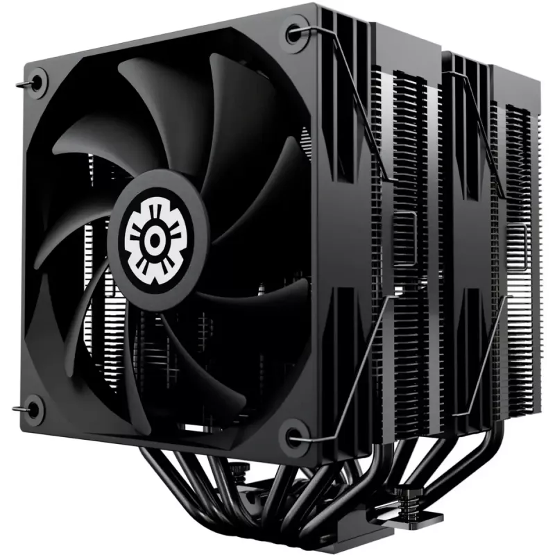 Thermal Grizzly DeltaMate Fitting HT14 (czarny) — akcesorium montażowe do chłodzenia CPU/GPU, model TG-DM-FIT-0014