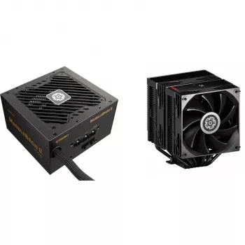 Thermal Grizzly DeltaMate Fitting HT14 (czarny) — akcesorium montażowe do chłodzenia CPU/GPU, model TG-DM-FIT-0014