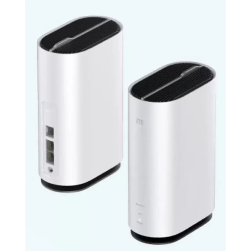 ZTE G5C - Gigabit Ethernet dwuzakresowy (2,4 GHz / 5 GHz) router bezprzewodowy Wi-Fi 6 4G/5G w kolorze białym