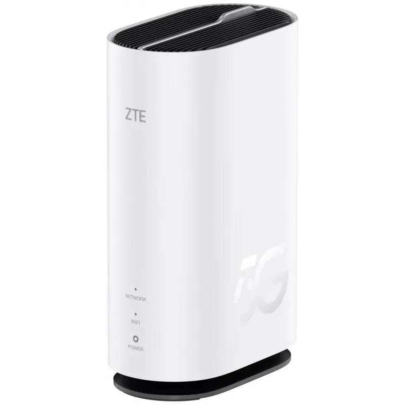 ZTE G5C - Gigabit Ethernet dwuzakresowy (2,4 GHz / 5 GHz) router bezprzewodowy Wi-Fi 6 4G/5G w kolorze białym