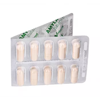 Vetfood Amylactiv Balance wsparcie trawienia dla psów i kotów 60 kapsułek
