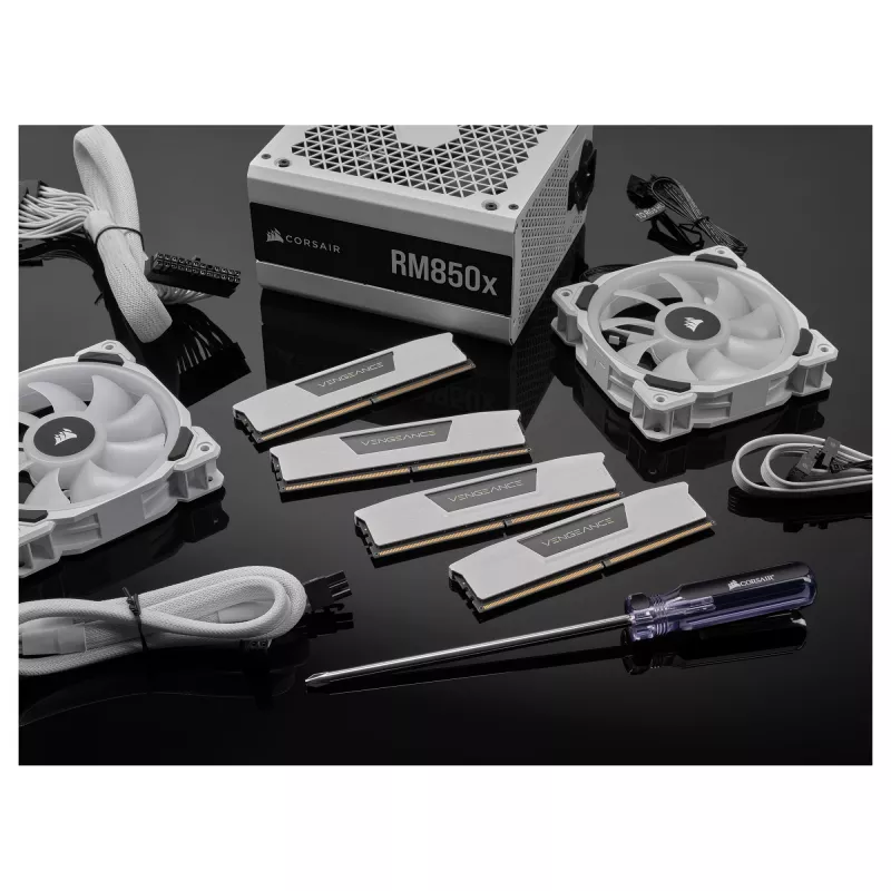 Corsair Vengeance 32 GB (2x16 GB) DDR5 6400 MHz CL36 zestaw pamięci do komputera stacjonarnego – biały