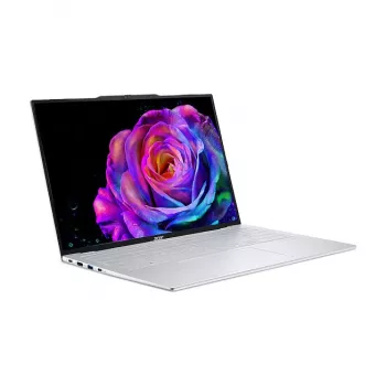 Laptop Acer Swift Air 16 OLED SFA16-61M-R2T2 — AMD Ryzen AI 5 330, 16 cali WUXGA, 16 GB RAM, 512 GB SSD, Windows 11 Home, srebrny
