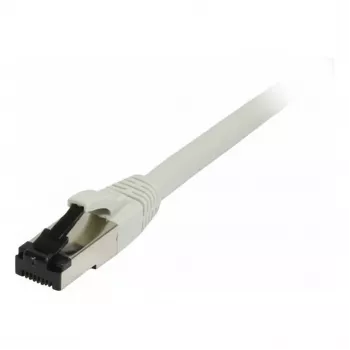 Kabel krosowy Synergy21 RJ45, CAT8.1 2000Mhz, 0,25m, biały, S-STP(S/FTP), TPE/LSZH(SuperFlex), AWG26,