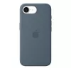 Silikonowe etui z MagSafe dla Apple iPhone 17e — Anchor niebieski, pokrowiec, pasuje do 6,1 cala (15,5 cm)