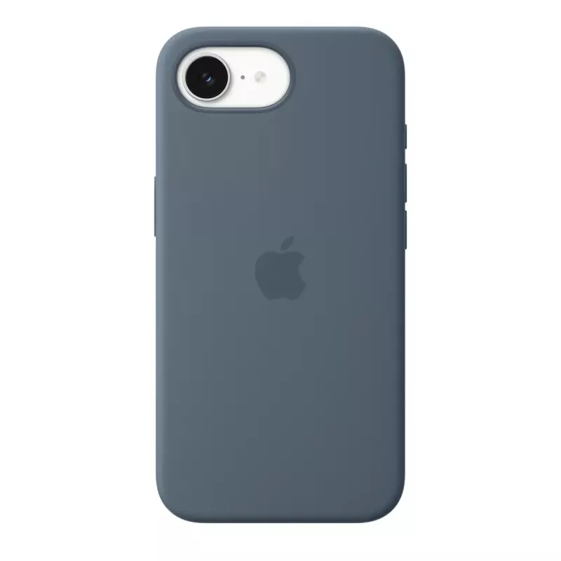 Silikonowe etui z MagSafe dla Apple iPhone 17e — Anchor niebieski, pokrowiec, pasuje do 6,1 cala (15,5 cm)