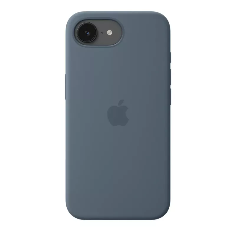 Silikonowe etui z MagSafe dla Apple iPhone 17e — Anchor niebieski, pokrowiec, pasuje do 6,1 cala (15,5 cm)