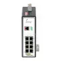 Przełącznik przemysłowy zarządzalny WAGO 8 portów 100Base-TX PROFINET czarny 852-602 - Przełącznik - 0,1 Gb/s