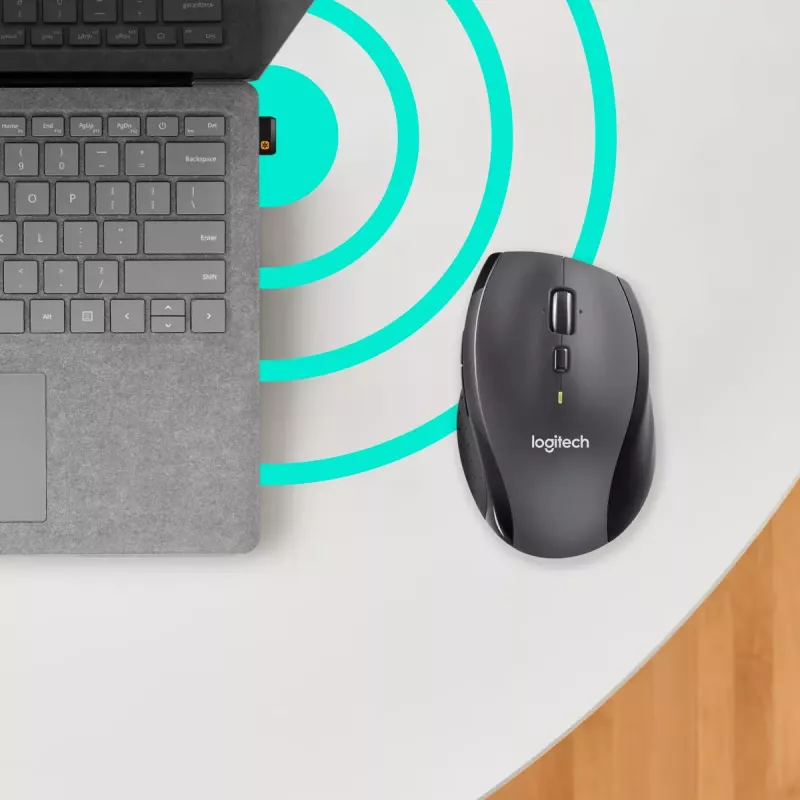 Mysz Logitech Marathon M705 Bezprzewodowa USB Czarna