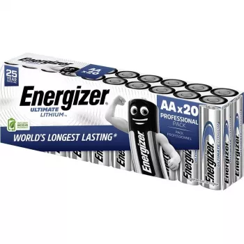 Energizer Ultimate FR6 Mignon AA -Battery Lithium 3000 mAh 1.5 V 20 szt. (E304283200)