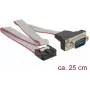 C2G Cat6a Booted Shielded (STP) sieciowy kabel krosowy - Patch-Cable - RJ-45 (M) to RJ-45 (M) - 0.5 m - STP - CAT 6a - Moulded, Snagless, Stranded - szary