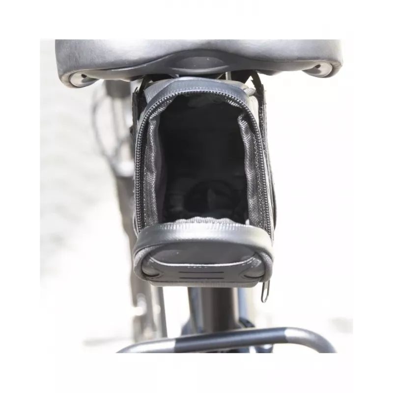 Torba podsiodłowa Motus Under-Saddle Bag Czarny — kompaktowy schowek pod siodło rowerowe