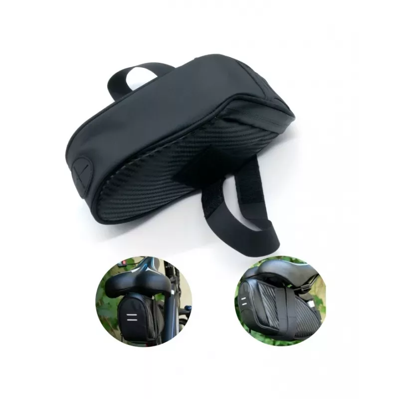 Torba podsiodłowa Motus Under-Saddle Bag Czarny — kompaktowy schowek pod siodło rowerowe