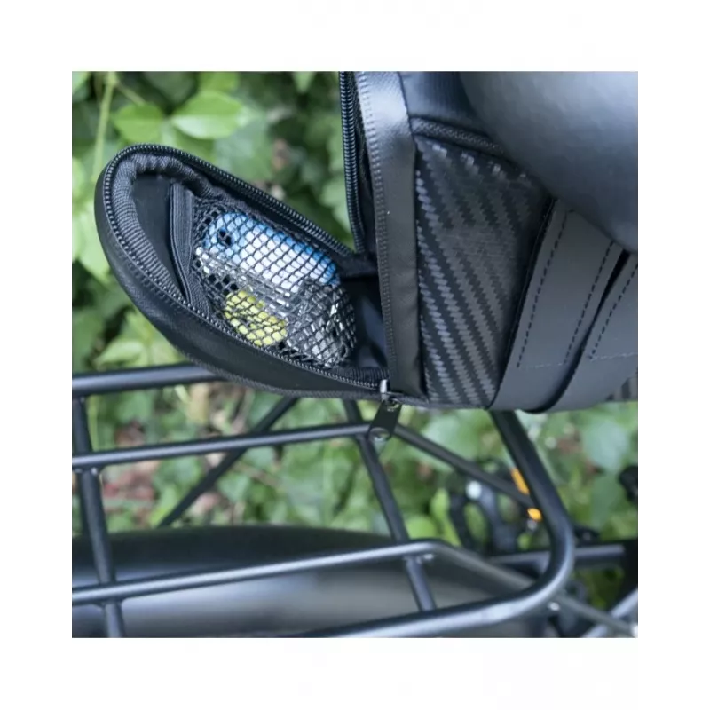 Torba podsiodłowa Motus Under-Saddle Bag Czarny — kompaktowy schowek pod siodło rowerowe