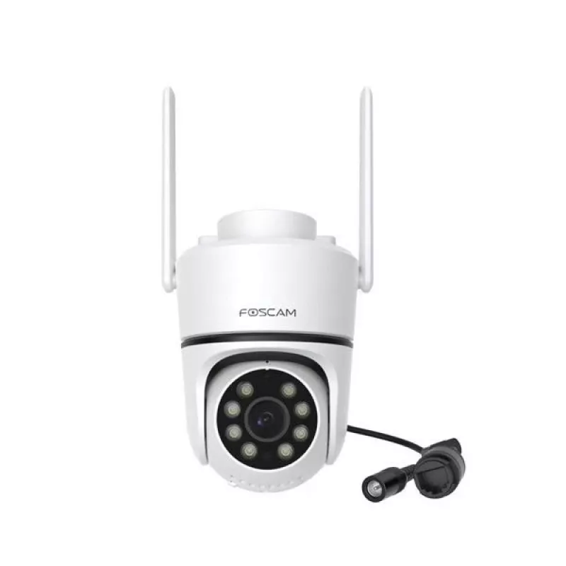 Kamera IP Foscam PD5 5MP biała — sieciowy monitoring zewnętrzny/wewnętrzny, rozdzielczość 5 MP