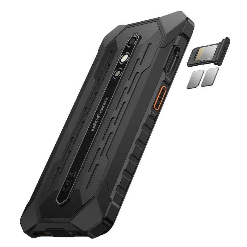 Wytrzymały smartfon UleFone RugKing 2 Pro — 4 GB RAM, 128 GB pamięci, czarny