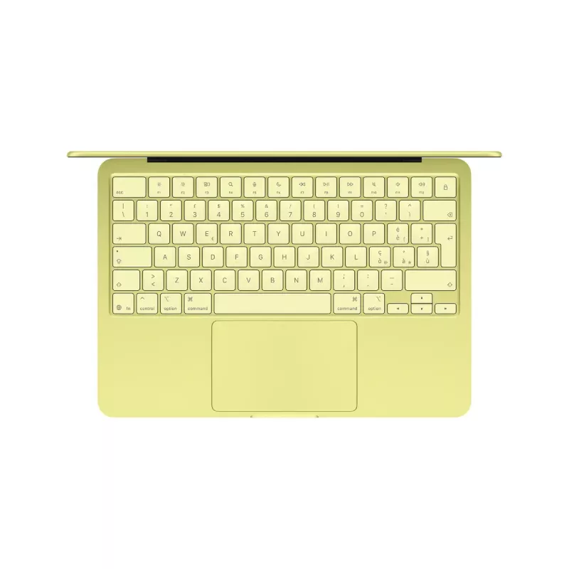 Laptop Apple MacBook Neo 13-calowy — A18 Pro 6-rdzeniowy CPU / 5-rdzeniowy GPU, 8 GB RAM, 256 GB SSD, wyświetlacz 2408×1506, macOS Tahoe, limonkowy