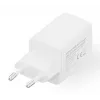 Ładowarka ścienna DIGITUS USB GaN 45W — 1× USB-C, 1× USB-A, Wejście 100–240V, Biała