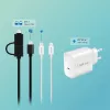 Hub USB 3.2 Gen1, 4 porty, USB-A/C, przełącznik on/off