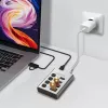 Hub USB 3.2 Gen1, 4 porty, USB-A/C, przełącznik on/off