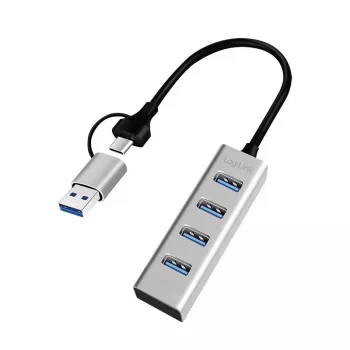 Hub USB3.0 4-porty USB-A 5Gbit/s