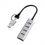 Hub USB3.0 4-porty USB-A 5Gbit/s