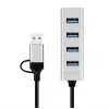 Hub USB3.0 4-porty USB-A 5Gbit/s
