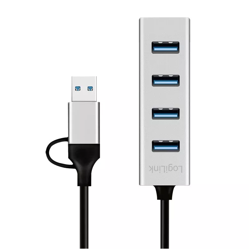 Hub USB3.0 4-porty USB-A 5Gbit/s