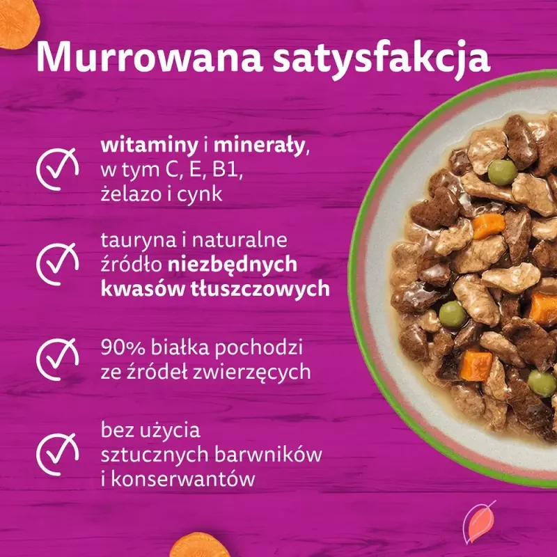 Mokra karma dla kota Whiskas Tasty Mix wybór szefa kuchni w sosie 40 × 85 g saszetek