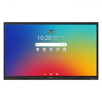 ViewBoard 41 seria ekran dotykowy 65CALI UHD, Android 16 EDLA, IR 450 nitów, 2x20W + sub 15W + 8-mikrofonowa matryca, 3 x USB-C 8/128GB, 8-rdzeniowy C